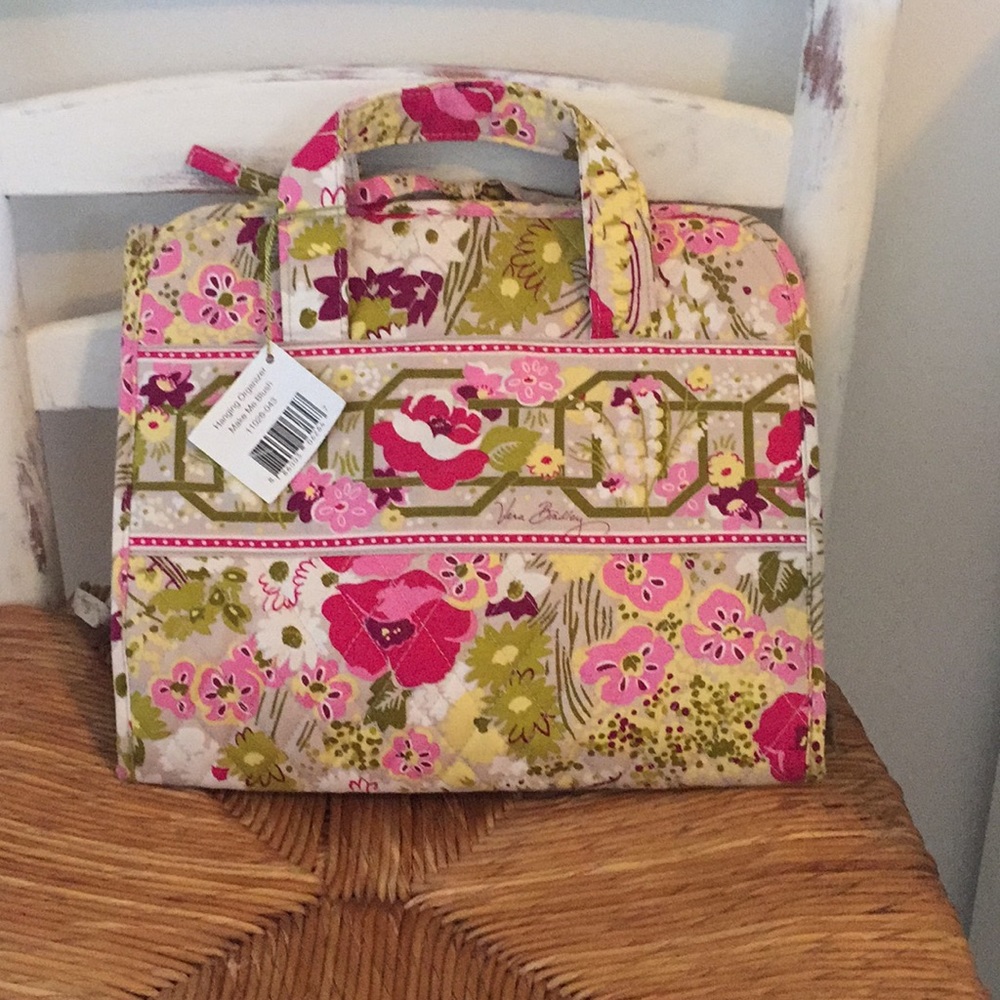 Vera Bradley makeup/jewelry travel bag